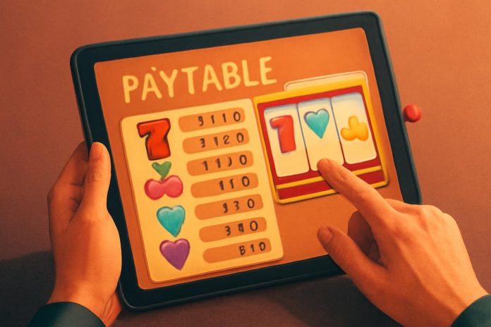 How to Read a Slot Game’s Paytable Before You Play